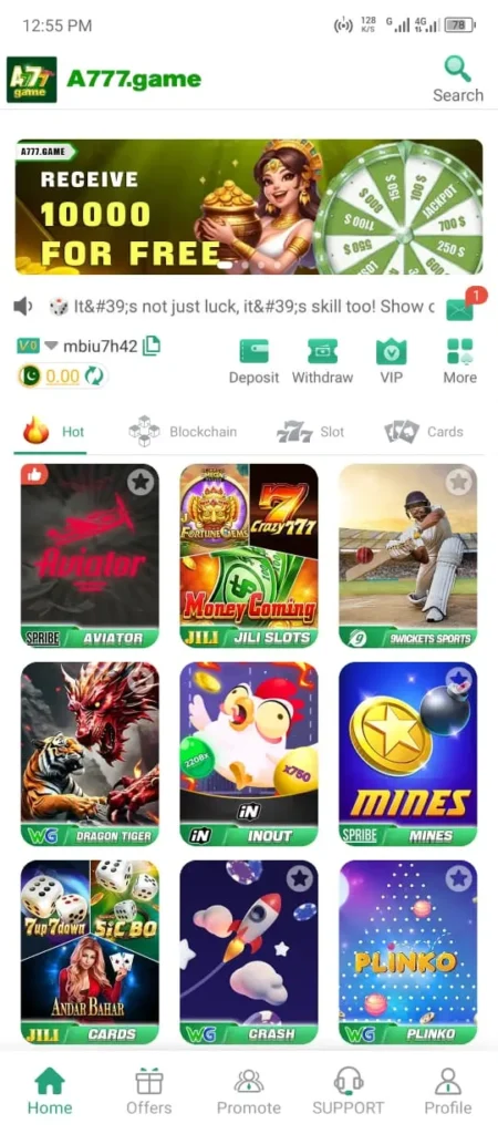 A777 Game